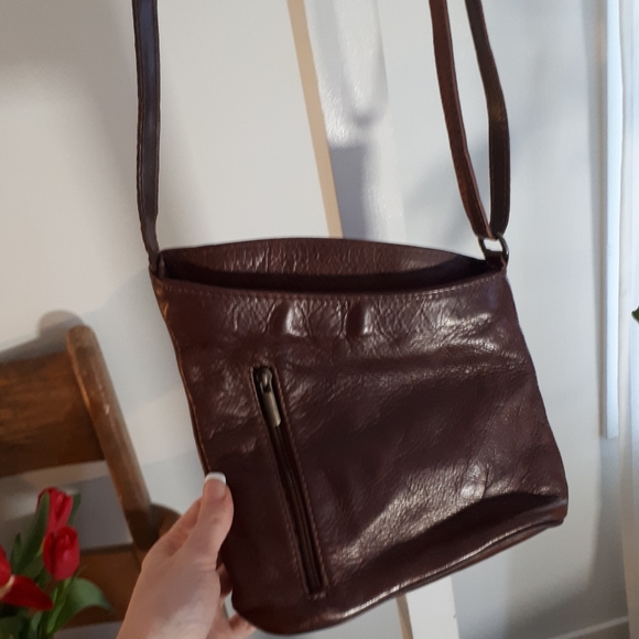 Italian leather, from Italy, Crossbody bag - Picture 1 of 3